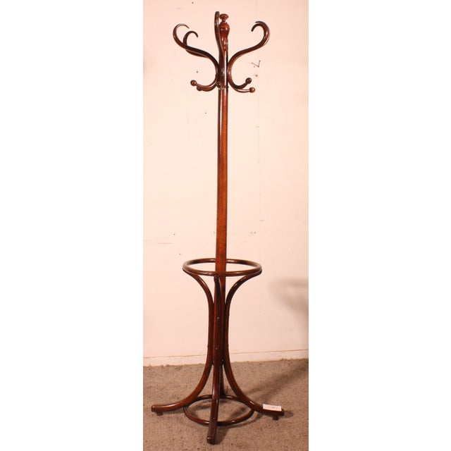 Early 20th Century Art Nouveau Parrot Coat Rack For Sale - Image 5 of 10