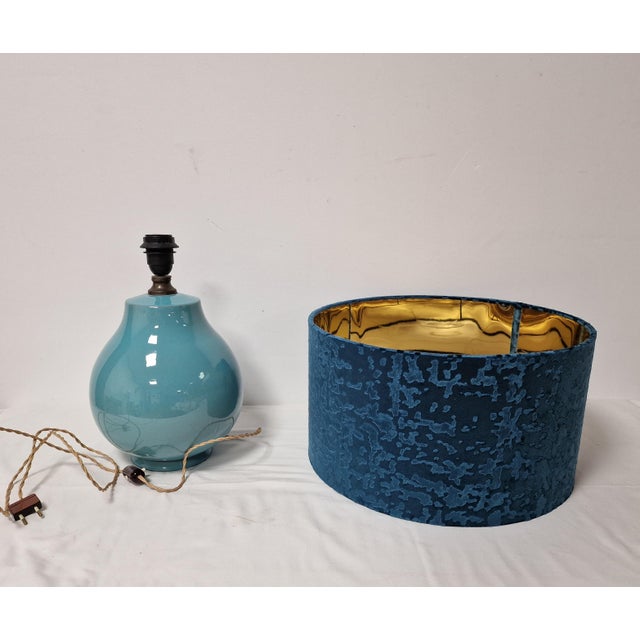 Ceramic Table Lamp from Zaccagnini, 1970s For Sale - Image 9 of 12