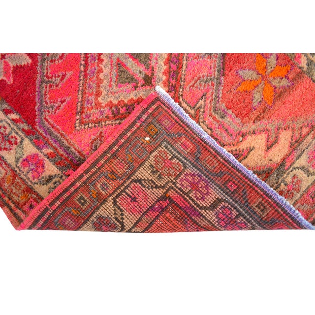 1970s Colorful Runner Kurdish Herki Hand-Knotted Rug For Sale - Image 12 of 12