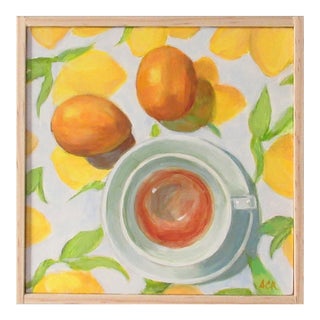 A Cup of Tea With Lemon by Anne Carrozza Remick For Sale