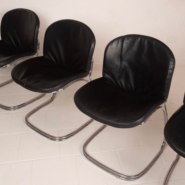 Sabrina Chairs by Gastone Rinaldi for Rima Padova, 1970s, Set of 4 For Sale - Image 14 of 18