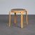 Beige 8000 Series Low Stool from Magnus Olesen, Denmark, 1980s For Sale - Image 8 of 8