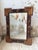 Brown Folk Art Tramp Mirror, France, 1900s For Sale - Image 8 of 18