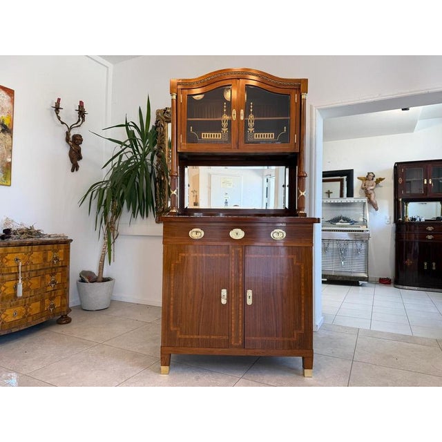 Antique Art Nouveau Buffet, 1920s For Sale - Image 17 of 17