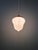 Art Deco Pendant Light in Pressed Molded Milk Glass, 1920s For Sale - Image 10 of 11