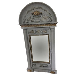 Antique Swedish Empire Mirror For Sale