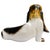 Mid-Century Italian Hand-Glazed Majolica Reclining Basset Hound Statue For Sale - Image 4 of 12