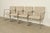 Keilhauer Furniture Mies Van Der Rohe Brno Style Mid-Century Modern Chrome Tubular Cantilever Club Chairs, Set of Four For Sale - Image 4 of 12