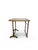 Antique Victorian Metamorphic Mahogany Fire Screen Table with Hand Painted Floral, 1890s For Sale - Image 5 of 11