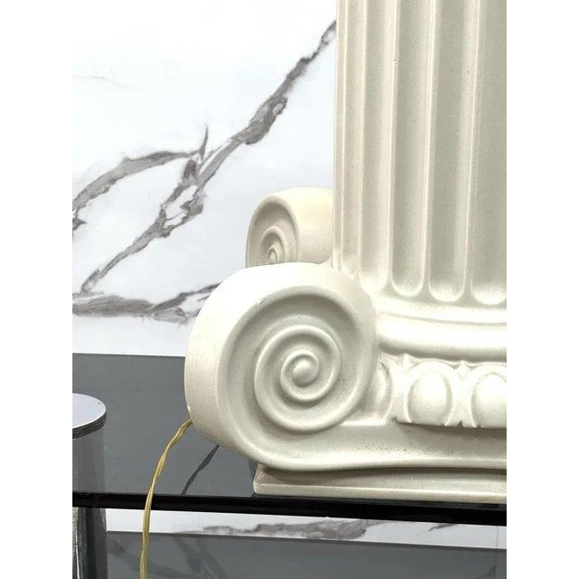 Ceramic Vintage Ceramic Lamp, 1980 For Sale - Image 7 of 10