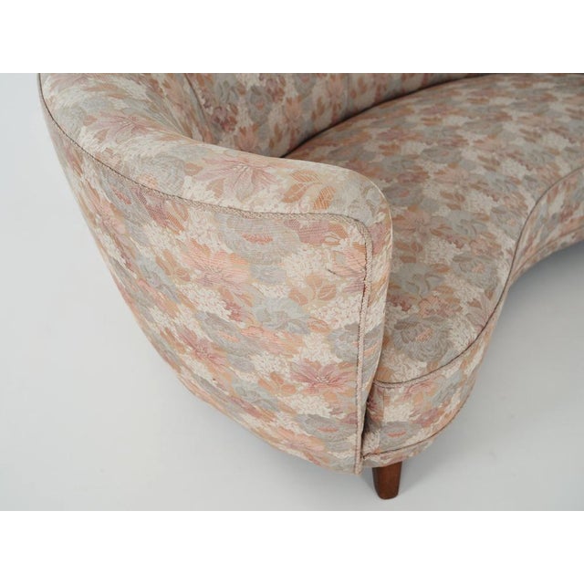 Danish Solid Beech Banana Sofa, 1970s For Sale - Image 12 of 13