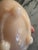 Pink LastCHANCE!1960's Westmoreland Pink Milk Glass Hand Painted Egg Dish For Sale - Image 8 of 10