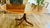 Wood Vintage Banded Mahogany Double Pedestal Oval Dining Table With Extension Leaf For Sale - Image 7 of 12