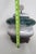 Tony Evans Raku Pottery Lidded Jar Drip Glaze Finish With Wood Display 4840b For Sale - Image 10 of 18