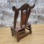 Chinese Antique Shanxi Province Carved Elm Chair For Sale - Image 3 of 9