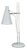 Table Lamp attributed to Josef Hurka for Lidokov, Former Czechoslovakia, 1960s For Sale