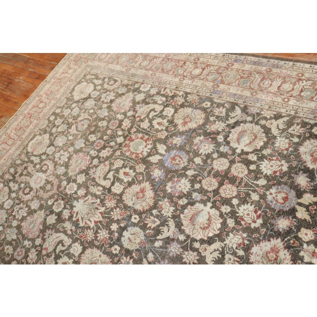 Contemporary Mid 20th Century Brown Turkish Sivas Rug For Sale - Image 3 of 18