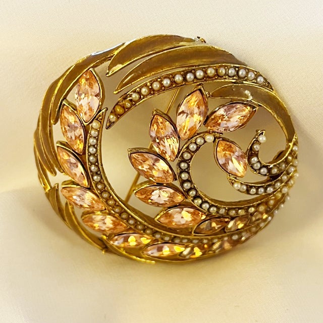 1990s Lee Angel Brooch For Sale In Pittsburgh - Image 6 of 6