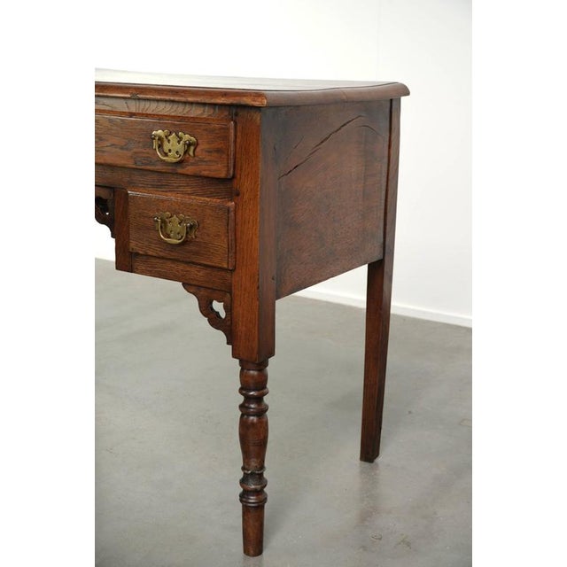 18th Century English Oak Lowboy For Sale - Image 11 of 13