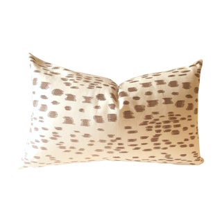 Brunschwig & Fils Brown Les Touches Pillow Cover For Sale