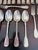 1980s 800 Silver Cutlery Set, Italy, 1980s, Set of 36 For Sale - Image 5 of 13