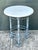 Metal Vintage Postmodern Cast Aluminum Outdoor Side Table - 895 For Sale - Image 7 of 12