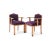 Set of Oak Art Deco Armchairs from FA Drilling Amsterdam, 1920s For Sale - Image 15 of 18