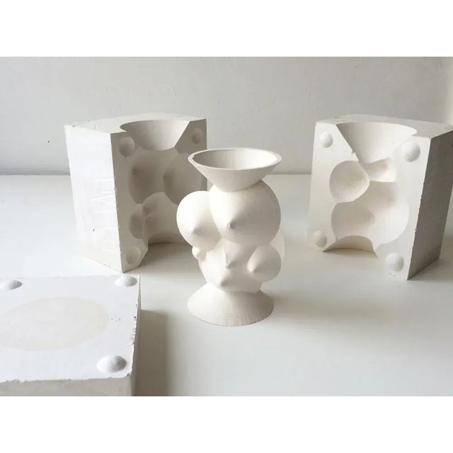 Futuristic Punk Red-Sea Creature Morphology A in Iridescent White by Gilli Kuchik & Ran Amitai, 2016 For Sale - Image 9 of 10