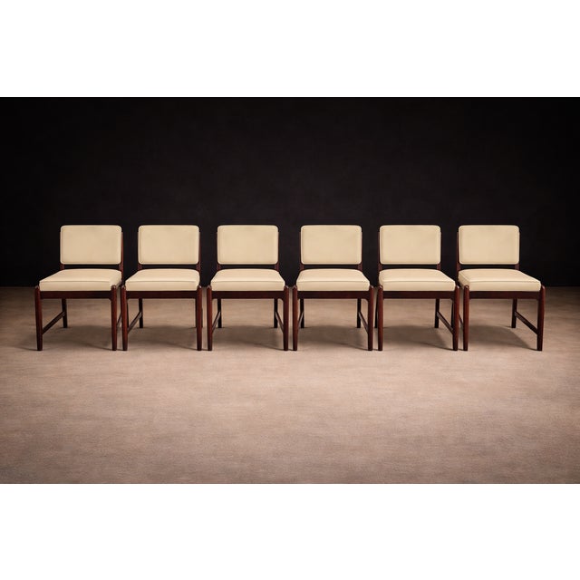 Designed by Sergio Rodrigues (1927–2014) in the 1960s, the “Marco” chair reflects the designer’s disciplined approach to...