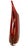 Modern Art Glass Vase in Red and Gold From Monarch Glass Studio For Sale - Image 3 of 14