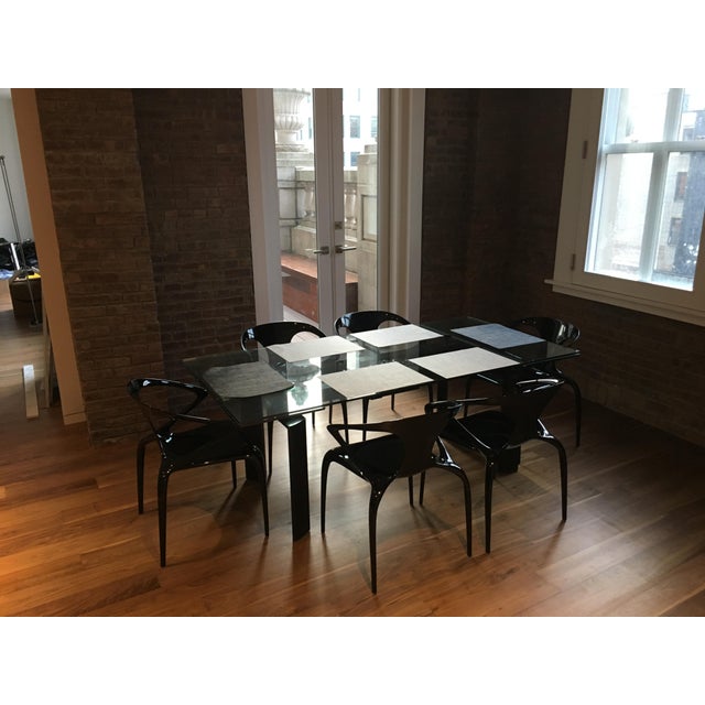 Roche Bobois Ava Bridge Opaque Chairs Set Of 6 Chairish