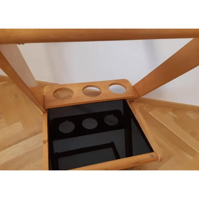 Mid-Century Serving Bar Cart, 1969 For Sale - Image 6 of 12