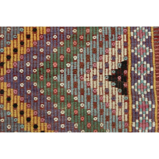 Vintage Turkish Kilim Rug - 74" X 117" For Sale - Image 10 of 13