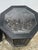 Black Mid-Century Chinese Carved Figural Wood Octagon Side Tables - A Pair For Sale - Image 8 of 12