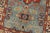 Kazak Rug 2’8” X 4’2” Blue Wool Tribal Hand-Knotted Oriental Carpet For Sale - Image 4 of 10