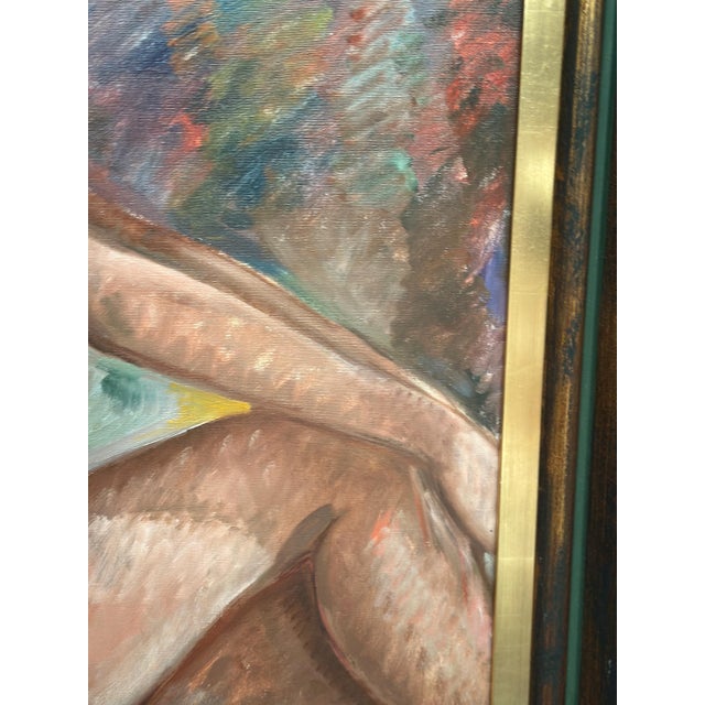Bendt Lauritzen, Nude Study, 1950s, Oil on Canvas, Framed For Sale - Image 12 of 18