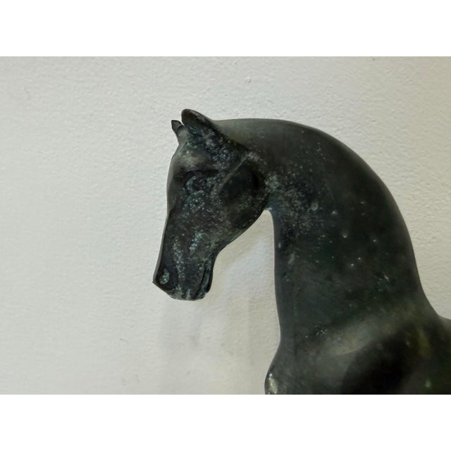 Metal Vintage Hackney Horse Weathervane For Sale - Image 7 of 9