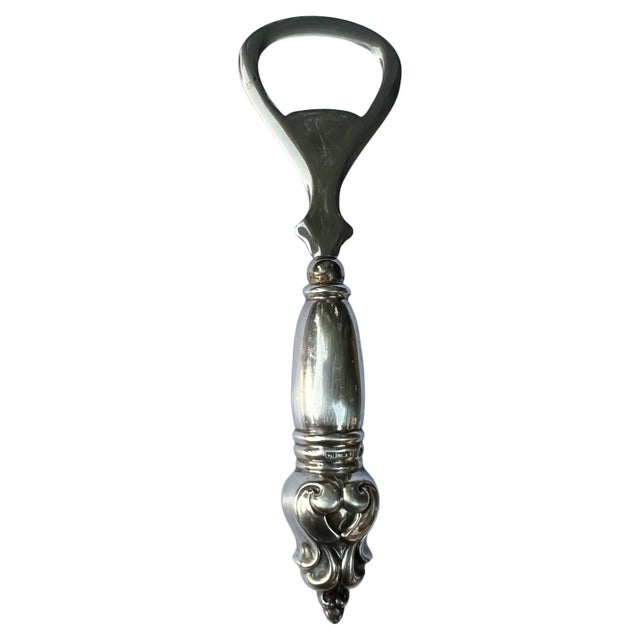 Sterling Silver Bottle Opener, Simpson Hall Miller For Sale In Los Angeles - Image 6 of 6