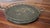 Hollywood Regency 20" Round Solid Copper Hollywood Regency "Chinoiserie" Faux Bamboo Tray For Sale - Image 3 of 5