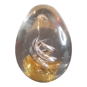 1960s Dynasty Gallery Heirloom Collectible Art Glass Paper Weight