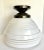 Here is a fantastic light fixture from the 1950's or earlier. The light features a large glass piece that is frosted with...