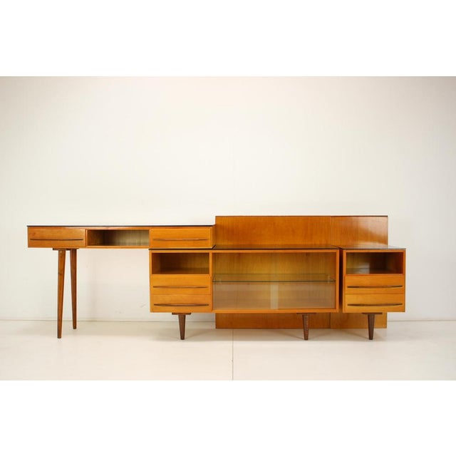 Czechoslovakian Modular Set by Mojmir Pozar for Up Zavody, 1960s, Set of 3 For Sale - Image 3 of 18