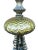 Vintage Hollywood Regency Style Reverse Painted Glass Globe Table Lamp For Sale In Chicago - Image 6 of 9