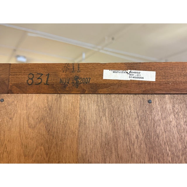 Stickley Furniture Cherry Wood Cabinet, Model 381 For Sale - Image 12 of 12