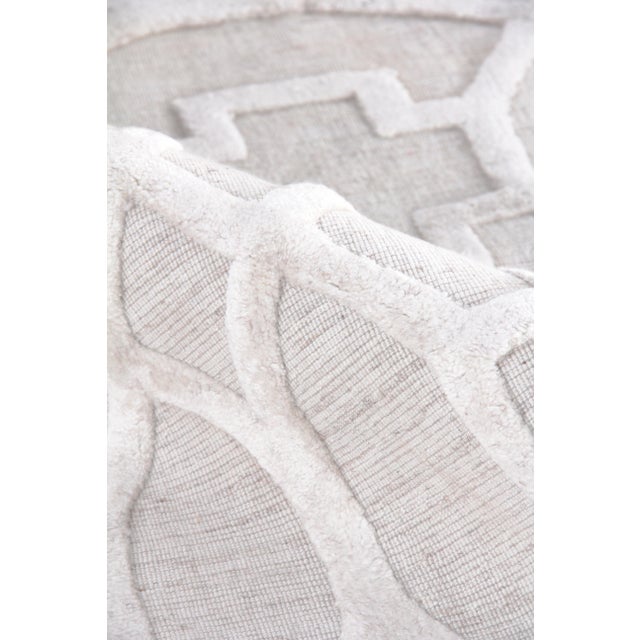 2020s Exquisite Rugs Wellington Hand Loom Wool Beige - 8'x10' For Sale - Image 5 of 9