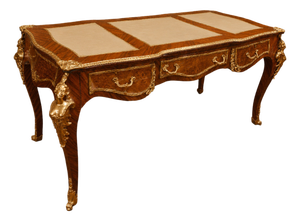 Louis XV Large Flat Wooden Desk, 1890s