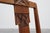Wood Amsterdam School Oak Side Chair with Geometric Carvings, Netherlands, 1920s For Sale - Image 7 of 12