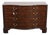 1970s Baker Mahogany Serpentine Front 4 Drawer Chest For Sale