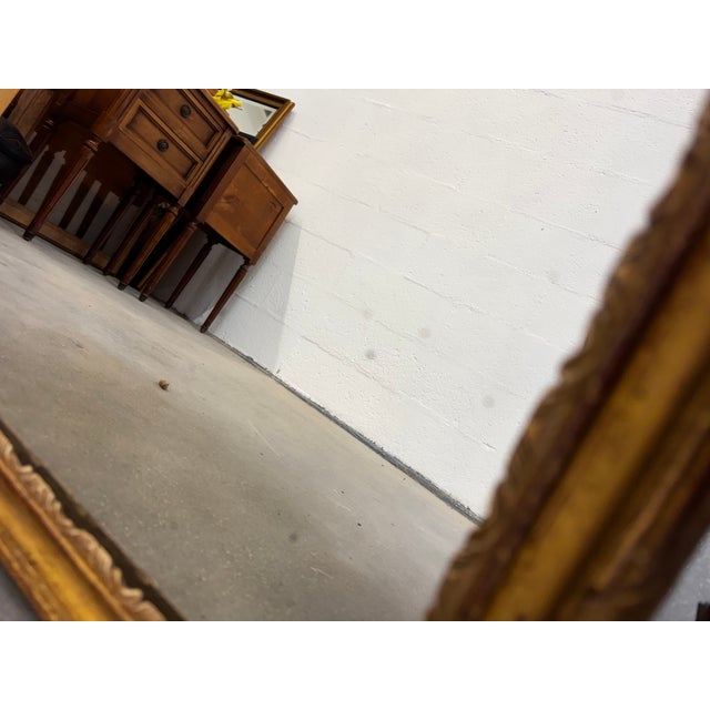 Antique Mirror with Gilt Frame from Maison Lebrun, 1890s For Sale - Image 6 of 18