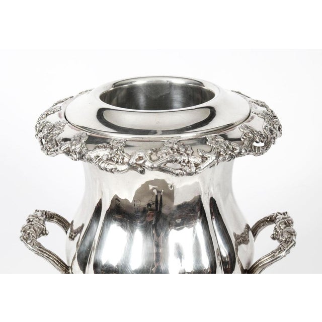 Metal Antique French Doublé Wine Coolers, 19th Century, Set of 2 For Sale - Image 7 of 16